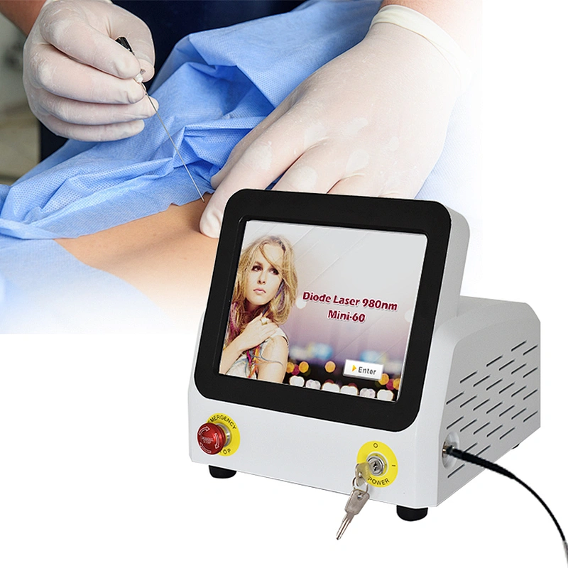 980nm Lipolysis Facial Lifting Endolaser Lipolaser De Diodo Device Plastic Surgery Fiber Laser Beauty Machine