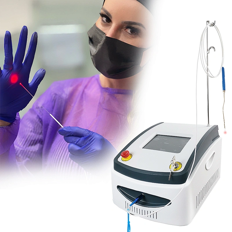 Portable 980nm Diode Laser Liposuction Slimming Machine/ Liposuction Surgical Laser Fiber Lipolysis Machine