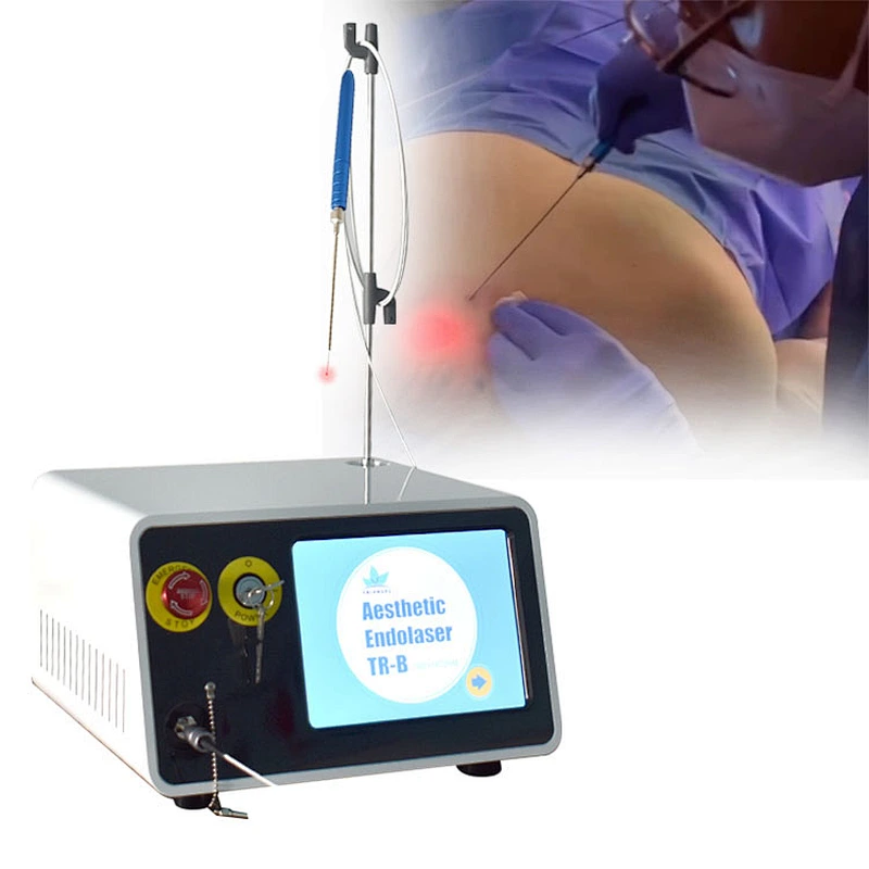 980nm Diode Laser Lipolysis 47w Weight Loss Liposuction Endolaser Face and Neck Lift Machine Endolifting Laser