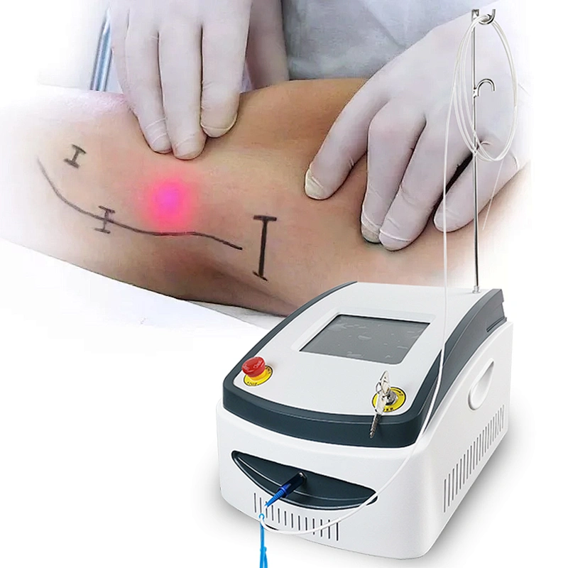 Portable 980nm Diode Laser Surgical Liposuction Lipolysis Body Shaping Slimming Machine Endolaser Facial Lifting