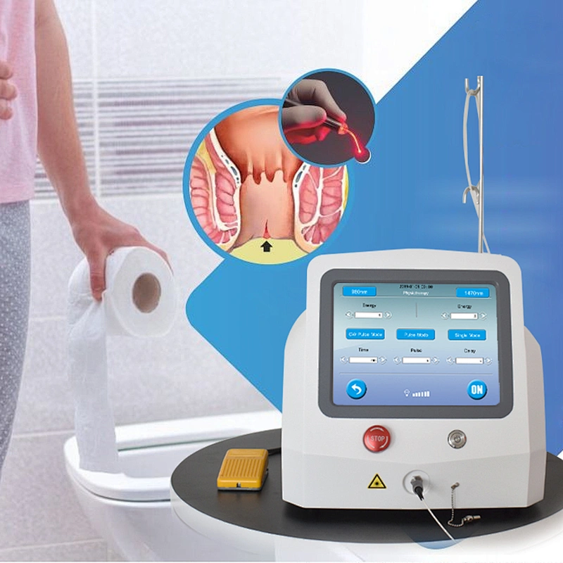 Advanced Diode Laser Machine High Power 47w Laseev Proctology Doctor Use Curing Hemorrhoids Anal Fistula Effectively