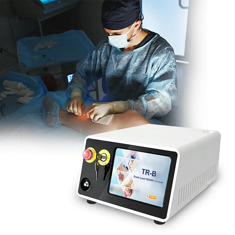 High Quality Portable 980nm 1470nm Diode Laser Varicose Veins Laser Treatment Machine