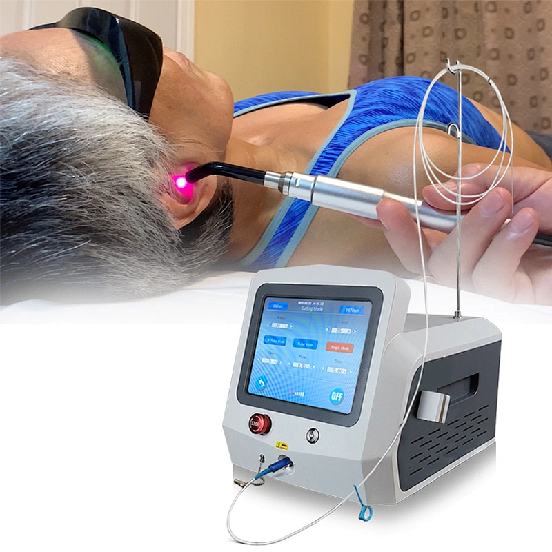 Surgery Laser System Soft Tissue Cutting ENT 980nm 1470nm Ent Laser Machine