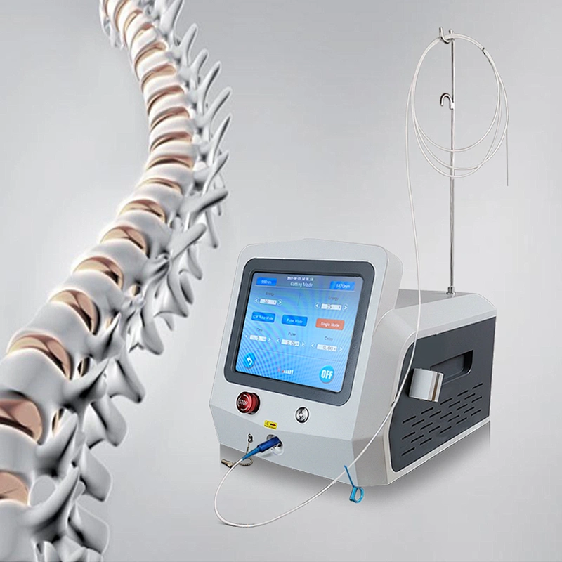 980nm 1470nm Laser Disc Decompression Machine PLDD Treatment Lumbar Disk Herniation
