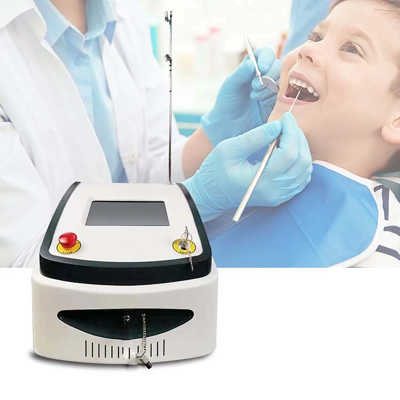 Hot Sale 980nm Diode Laser Dental Surgery Machine Tooth Whitening Oral Therapy Dental Machine