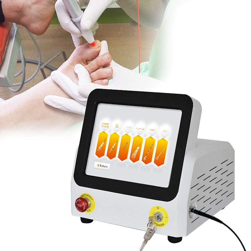 Professional Portable 980nm Class IV Diode Laser Therapy Equipment /nail Fungus/Onychomycosis