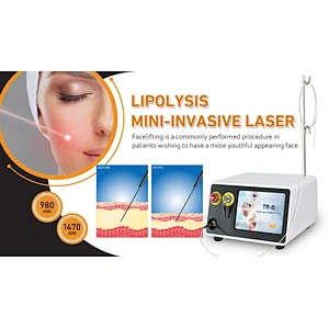 980nm 1470nm Laser Lipolysis Fiberlift Slimming Machine Endolaser