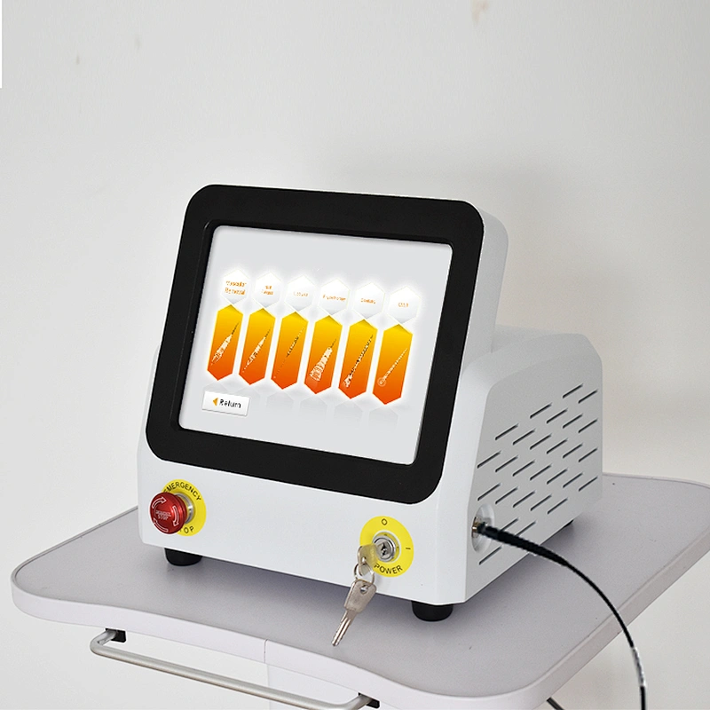 Medical Fiber Laser 980nm 60w Lipolysis Face Skin Lifting Fat Removal Plastic Laser Device