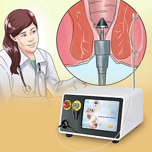 Hot Selling 980nm 1470nm Hemorrhoids Treatment Laser Diode Machine
