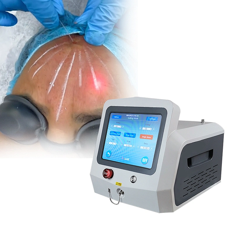 Professional Endolaser 980nm 1470nm Diode Laser Facial Lifting Machine/Lipolysis Body Shaping Slimming Machine