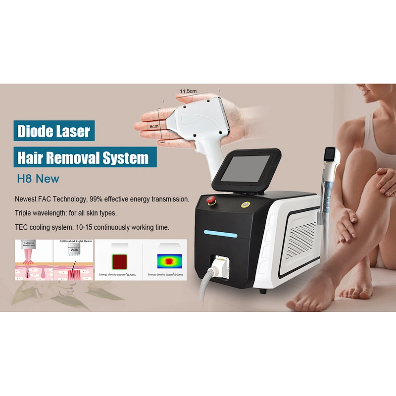 Diodenlaser 808 Medical Laser Diode Equipment Portable Diode Laser 808nm Hair Removal Machine