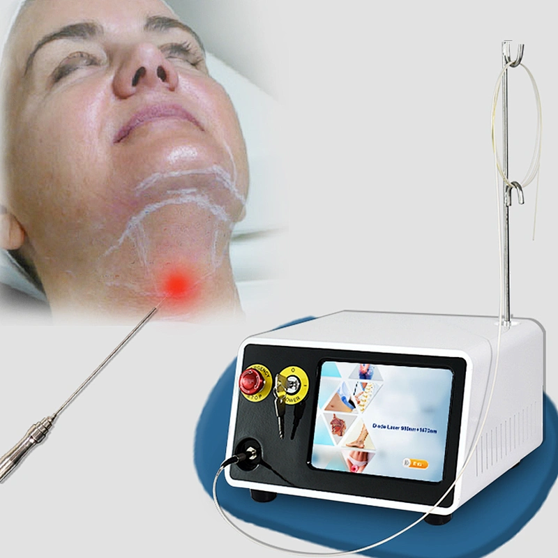 Latest Diodo Lipo Laser 980nm 1470nm Laser Liposuction Lipolysis Body Slimming Face Lifting Skin Laser