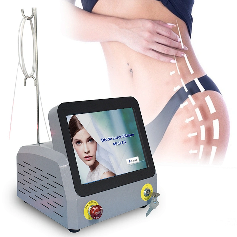 2024 Beauty Laser 980nm+1470nm Wavelengths Liposuction Lipolysis Lift Laser Beauty Equipment