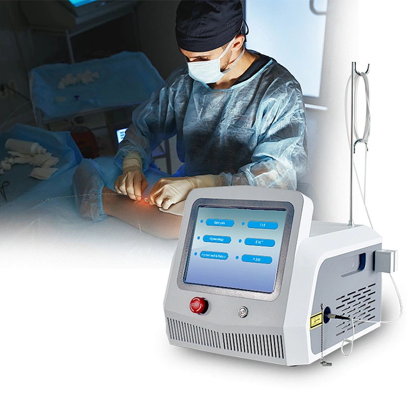 Laser Ablation Evlt 980 1470 Nm 400 600 Um Radial Fiber Surgical Varicose Veins Removal Machine Vessel Removal Device