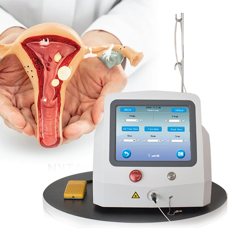 Newest Gynecology Laser Rehabilitation Devices Diode Laser 1470nm 980nm Instruments for Pelvic Floor Muscle Recovery