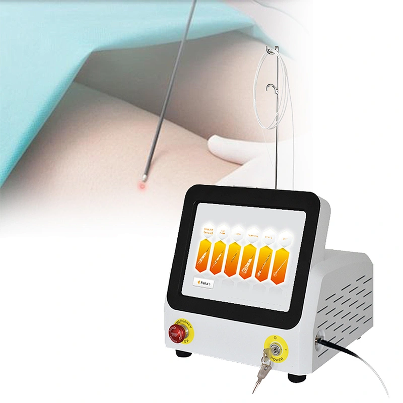 Endolaser Lipolaser 980nm Laser Assisted Fat Weight Loss Fiber Laser Cannula Laser Liposuction Machine