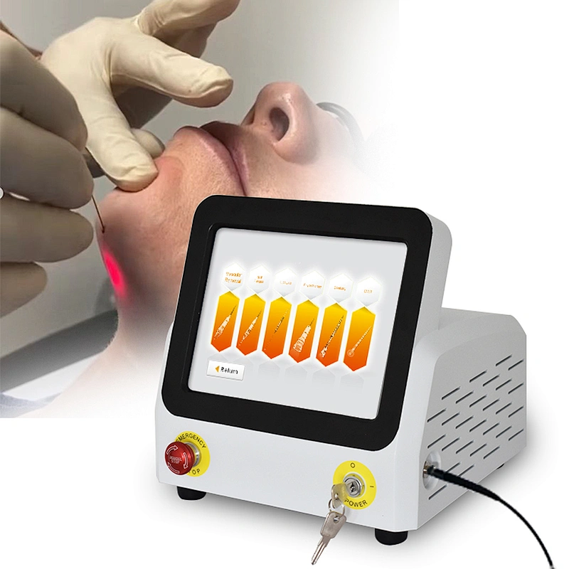 980nm Diode Laser Lipolysis Device  Vaser Liposuction Endolaser Facial Lifting