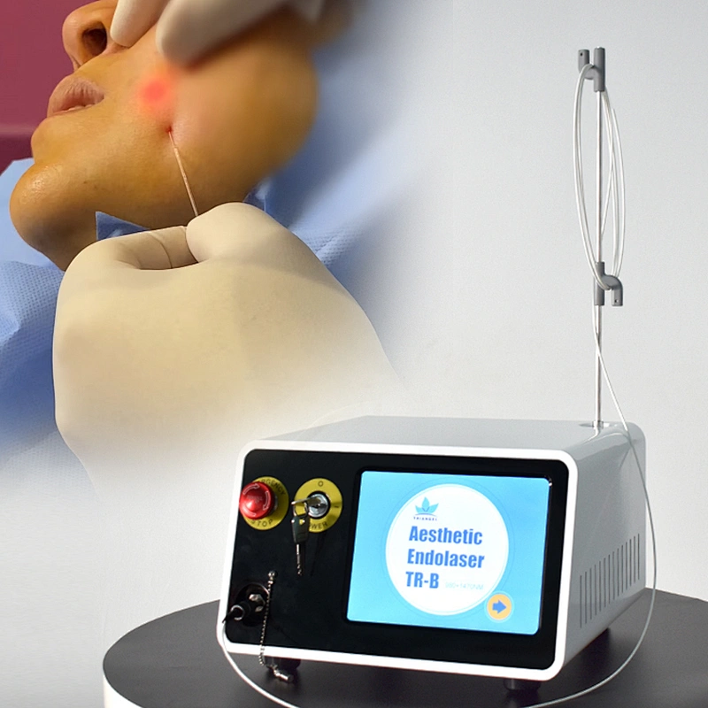Medical CE U.S. 980nm 1470nm Laser Lipolysis Dual Wave Liposuction Effective Endo Laser Fat Loss