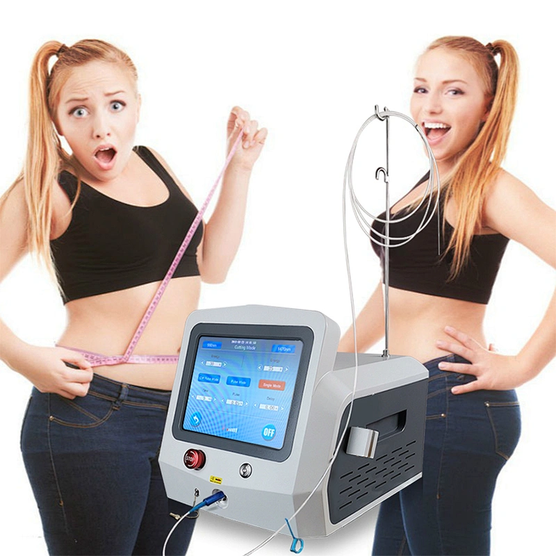 Aesthetic Anti Cellulite Weight Loss 980nm 1470nm Face Life Lipolysis Laser  Facial Laser