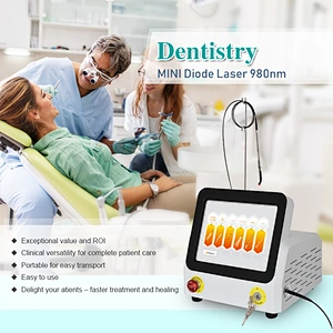 2024 Newest Big Power 980nm Diode Dental Laser Therapy Teeth Whitening Device