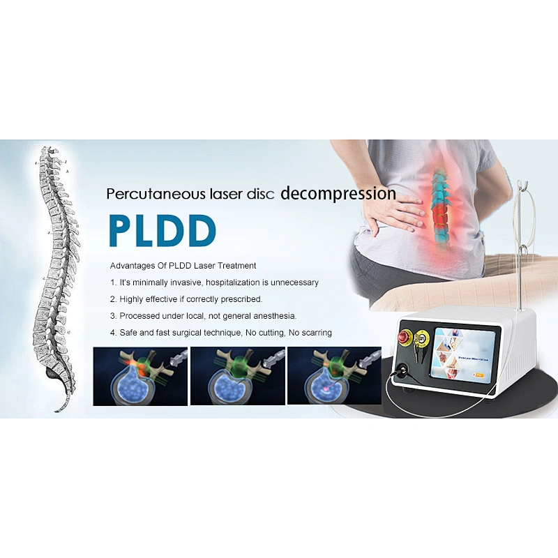 Class IV 2024 New Design 980nm/1470nm Diode Laser PLDD Treatment Machine