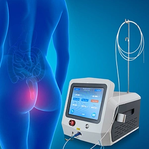 Diode Laser 1470nm 980nm Minimally Invasive Surgery Removal Anal Fistula Hemorrhoids Fiber Laser Thermal Ablation Machine