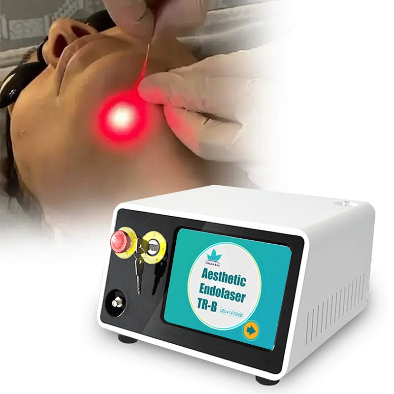Vaser Liposuction Machine 980nm1470nm Endolaser Skin Lifting  Tighten Machine