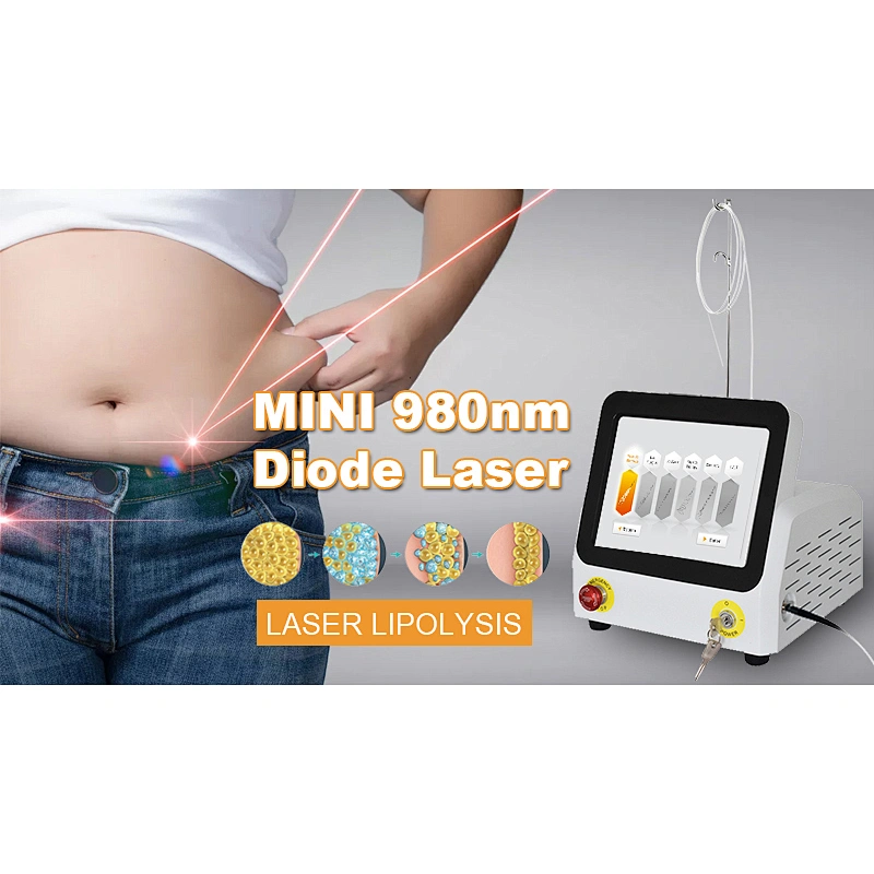 Triangel Laser Lipolysis 1470 980nm Medical Liposuction Machine Endo Lift Laser Fat Melting Lift Facial Equipment