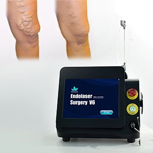 Dual Wave 980nm Class Iv Surgical Laser Equipment for Varices Des Membres Inferieurs Varicose Veins Evlt  Evla Varice