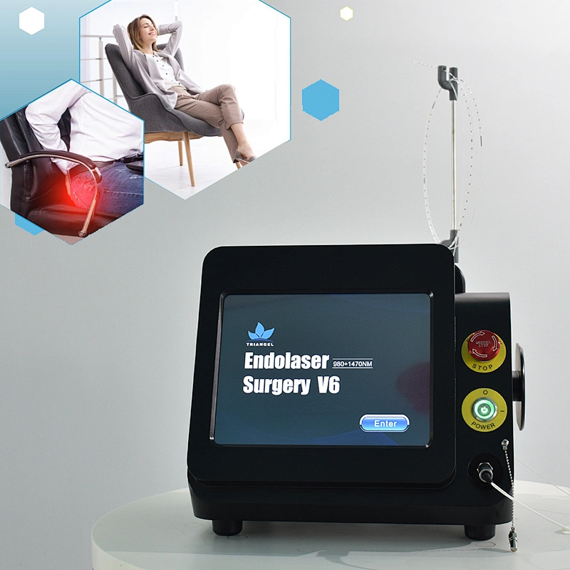 980nm1470nm Minimally Invasive Proctology Treatment Device Diode Laser Removal Hemorrhoids & Anal Fistula