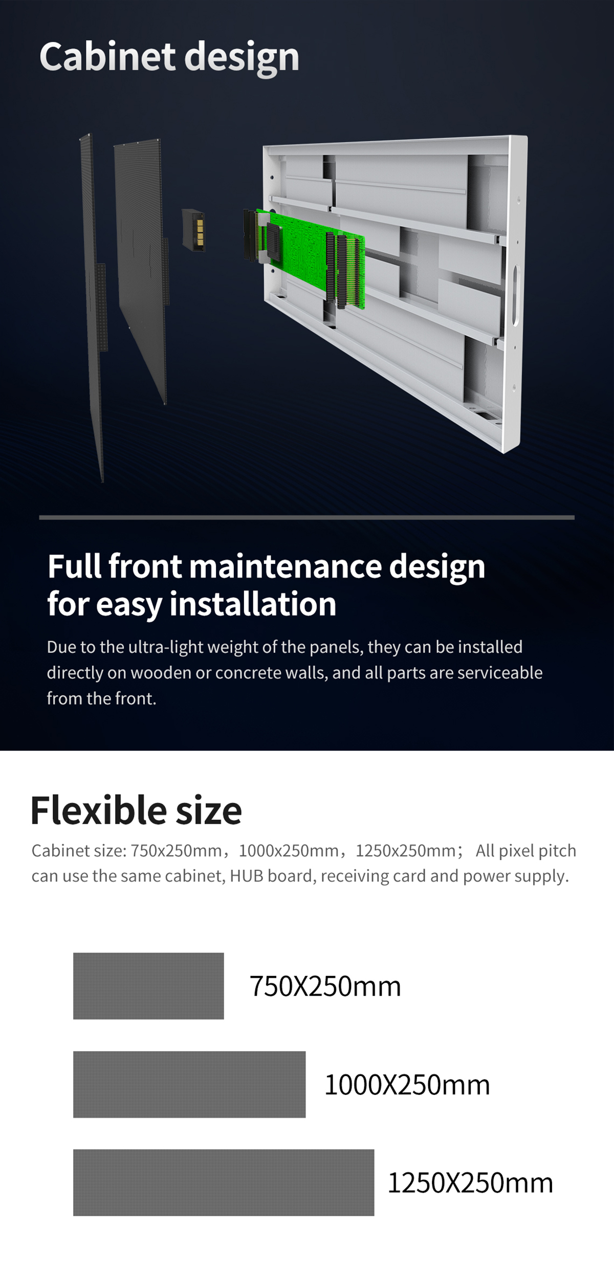 HD LED display screen for advertising indoor