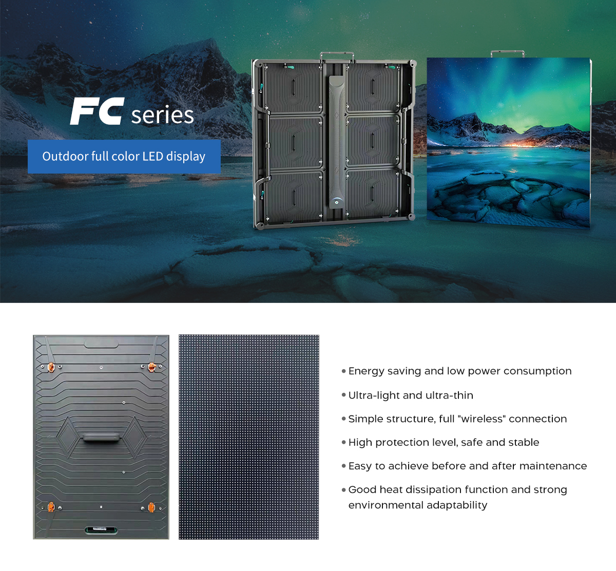 outdoor advertising LED video panels