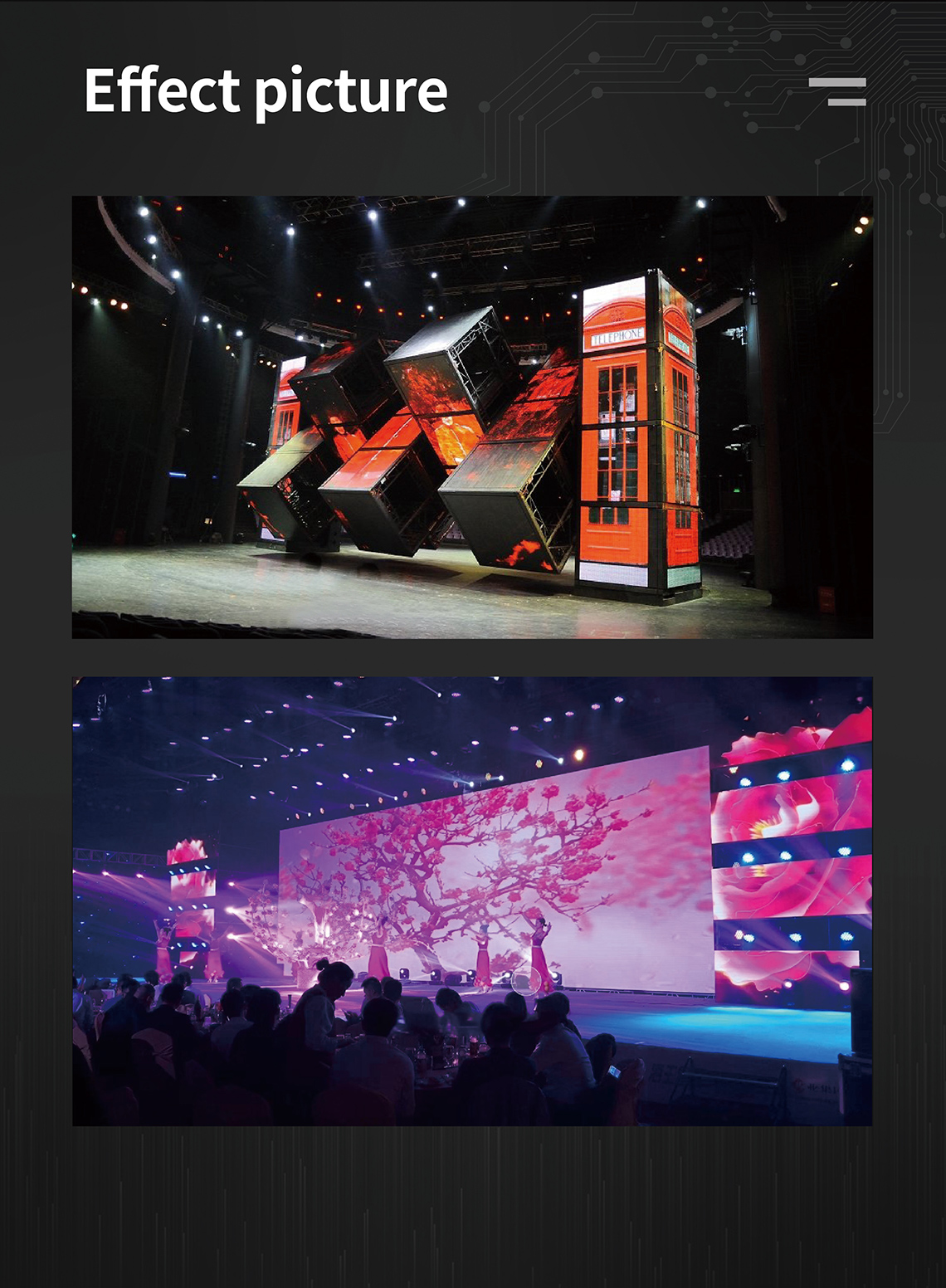 outdoor P3.84 LED cabinet