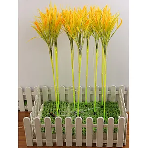 outdoor waterproof luminous colorful   Simulation Flower Courtyard Decoration Park Landscape Led Various colors wheat Light