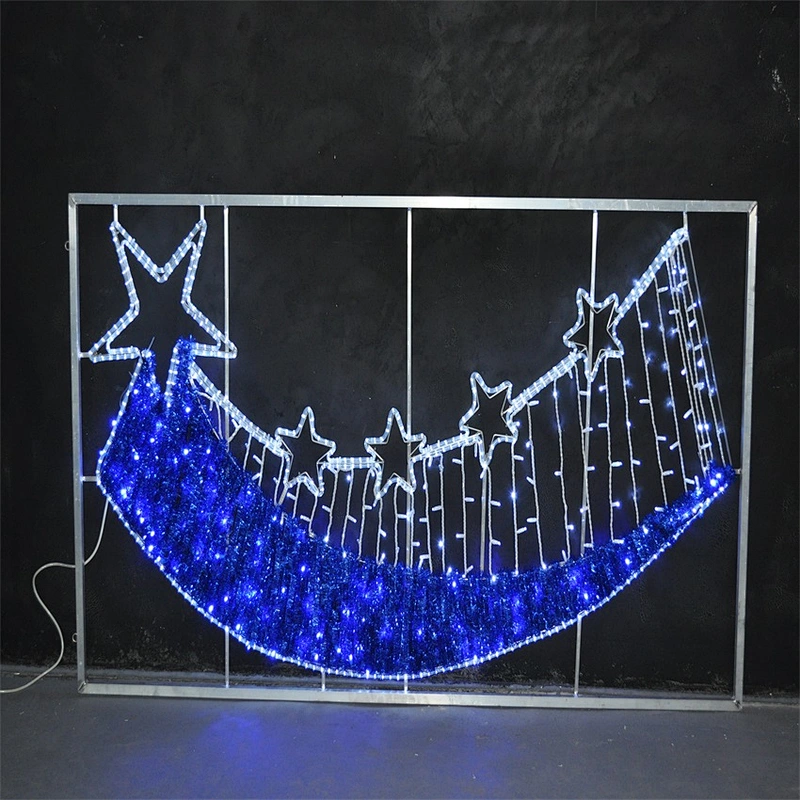 2D Customized for each festival  holiday  Outdoor waterproof landscape decoration  led motif light