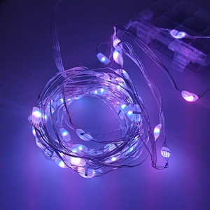 LED copper wire string lights for home decoration