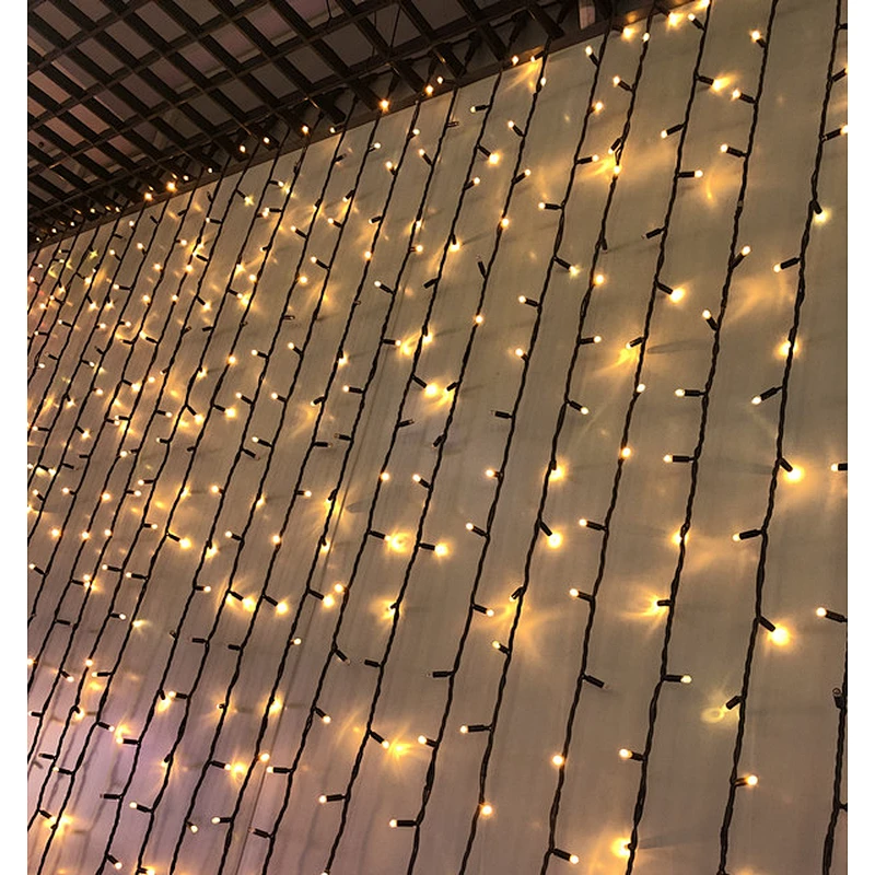 The outside patio string light   Christmas  Ambient decoration IP65  Flashing outdoor waterproof   led String Light