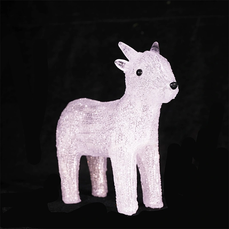 Customized outdoor holiday led deer led motif light for Festival