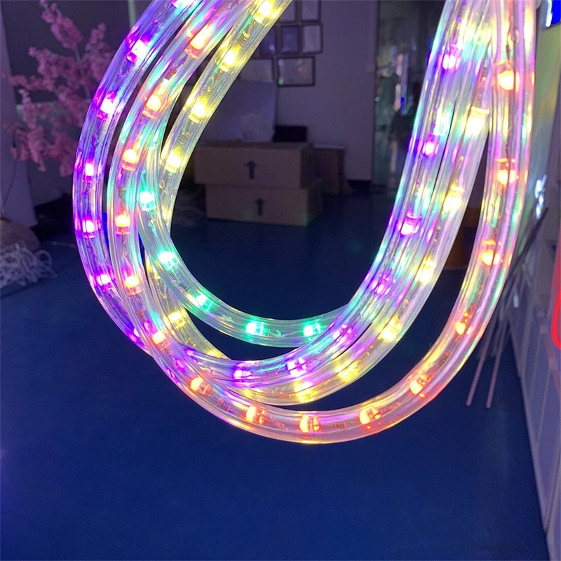 Round Waterproof LED Flex Hose Rope Light for Outdoor Decoration