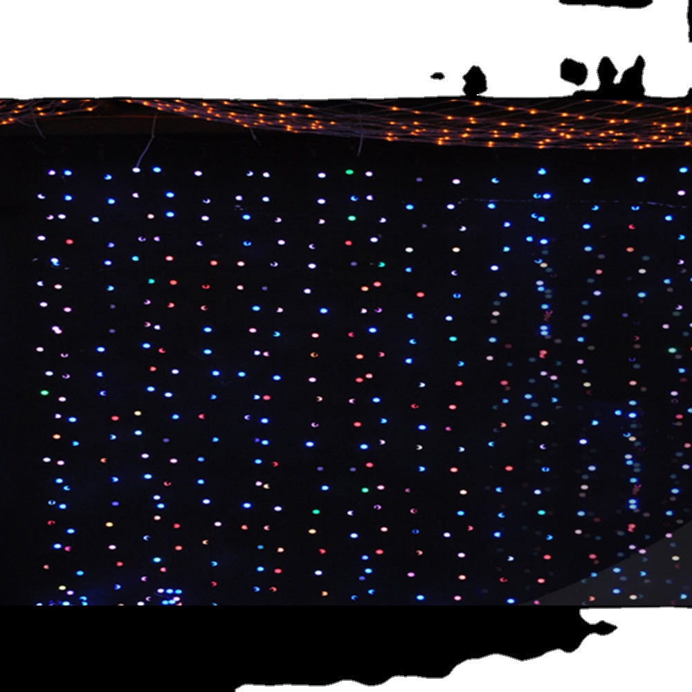 Window Curtain  Outdoor Indoor Wall for Christmas Home Garden Decorations  LED STRING LIGHT