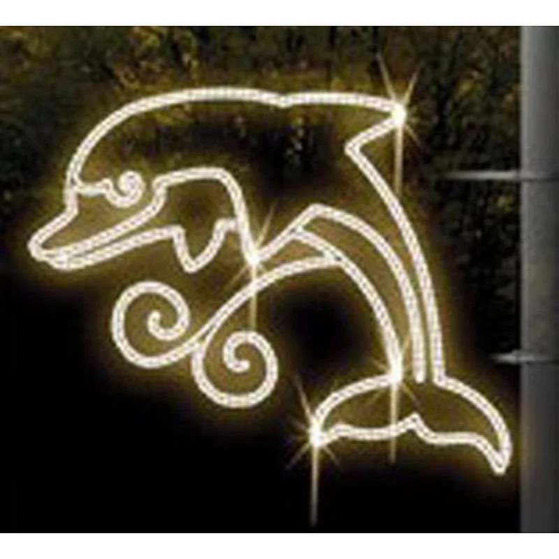 2021 New best-selling outdoor waterproof landscape universal decorative durable customizable   led street  pole motif light