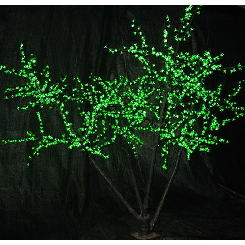 Factory direct sales wholesale high quality outdoor decoration holiday wedding foil artificial ed cherry blossom tree