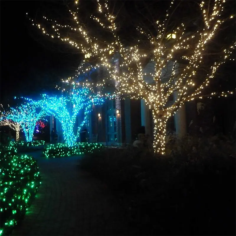High quality  Holiday Lighting Garland 10M 100LEDs led christmas tree lights