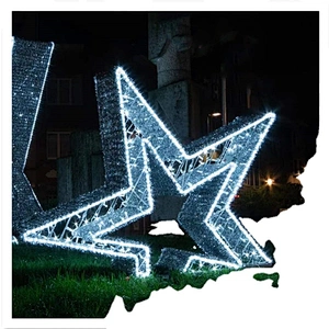 2D  eid cross street  Ramadan  The  God pot Outdoor waterproof landscape decoration  led motif light