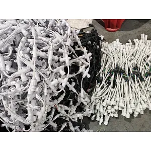 Plugs of various specifications  the white black wire   Manufacturer wholesale   Light fittings   accessories