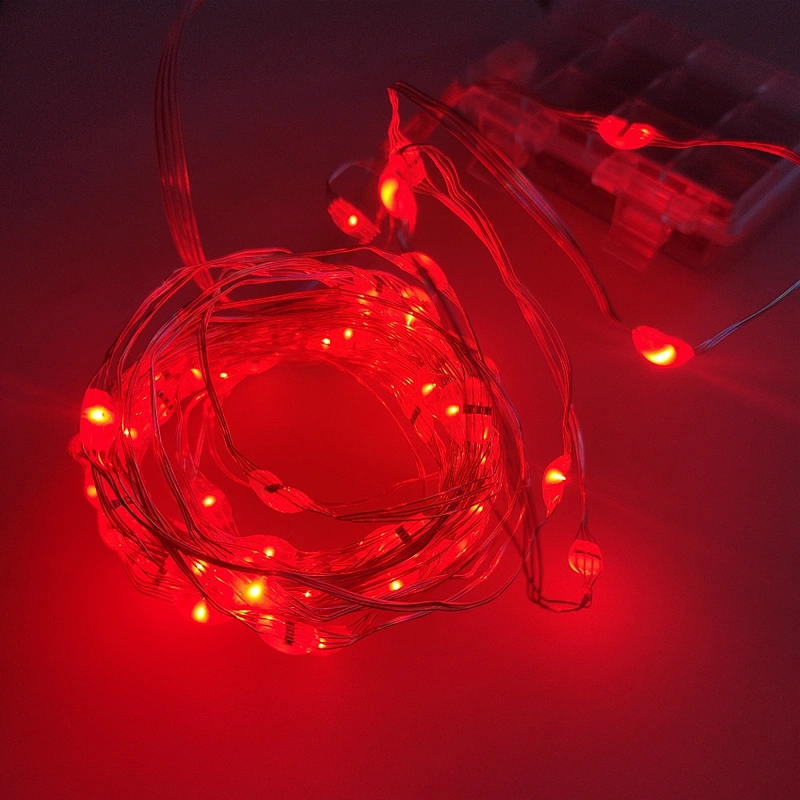 Waterproof Remote Control Fairy Lights Battery  multicolor String Copper Wire LED string light