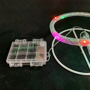 Low voltage copper wire string light material  3AA battery 3D motif light