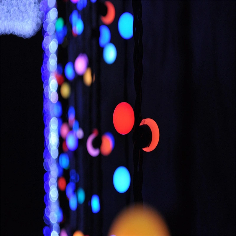 Factory supplier LED ball String Light 10m100leds LED string light for outdoor decoration