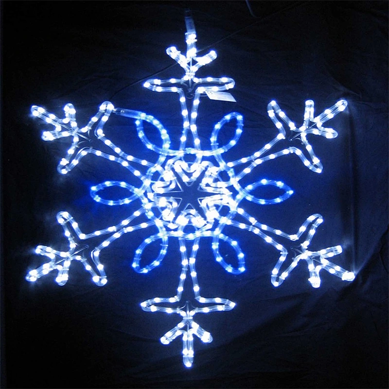 Christmas snowflake Rope Led Holiday Decoration motif light