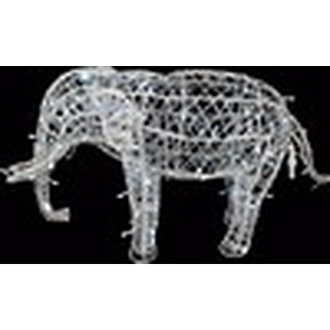 copper wire LED Christmas Reindeer Sled  String Deer Lights Motif Light